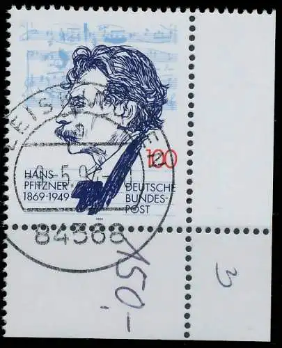 BRD BUND 1994 Nr 1736 zentrisch gestempelt ECKE-URE 56F4D2