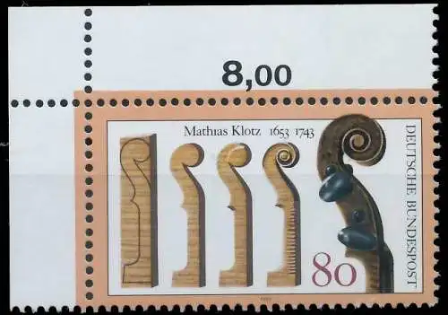 BRD BUND 1993 Nr 1688 postfrisch ECKE-OLI 56F68E