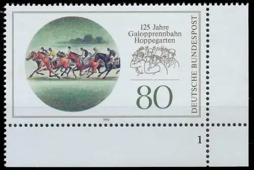 BRD BUND 1993 Nr 1677 postfrisch FORMNUMMER 1 56F7DE