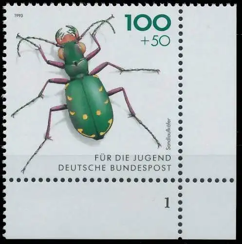 BRD BUND 1993 Nr 1669 postfrisch FORMNUMMER 1 56F8F6