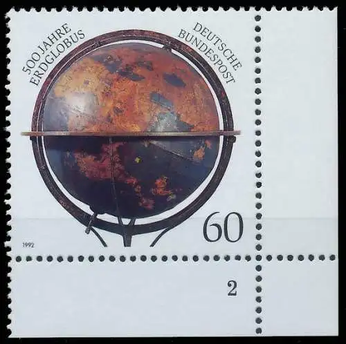 BRD BUND 1992 Nr 1627 postfrisch FORMNUMMER 2 572AF2