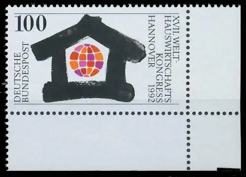 BRD BUND 1992 Nr 1620 postfrisch ECKE-URE 572B9E