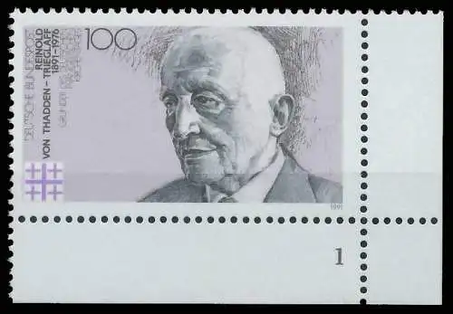 BRD BUND 1991 Nr 1556 postfrisch FORMNUMMER 1 575966