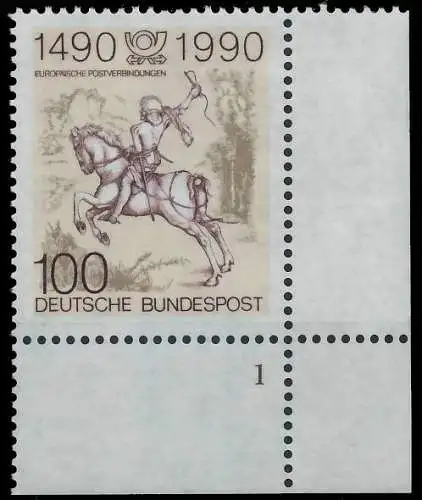 BRD BUND 1990 Nr 1445 postfrisch FORMNUMMER 1 575E26