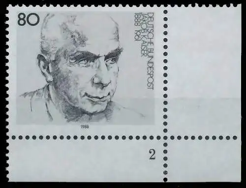 BRD BUND 1988 Nr 1350 postfrisch FORMNUMMER 2 579B06