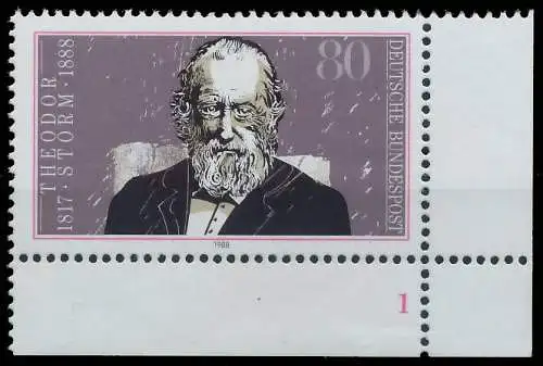 BRD BUND 1988 Nr 1371 postfrisch FORMNUMMER 1 579BAE