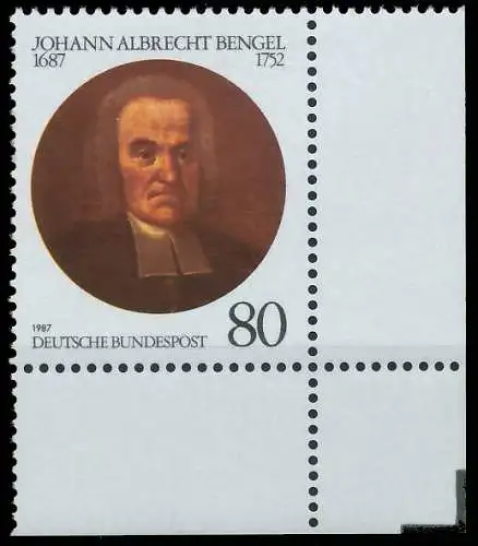 BRD BUND 1987 Nr 1324 postfrisch ECKE-URE 579C0A