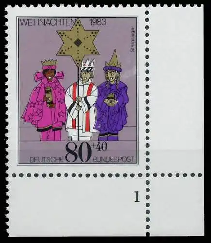 BRD BUND 1983 Nr 1196 postfrisch FORMNUMMER 1 57CAEE