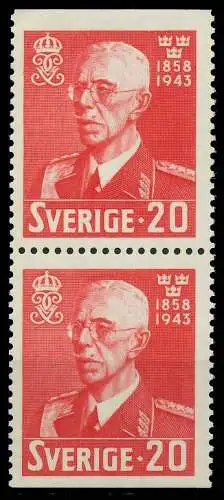 SCHWEDEN 1943 Nr 297Do Du postfrisch SENKR PAAR 57CC3E