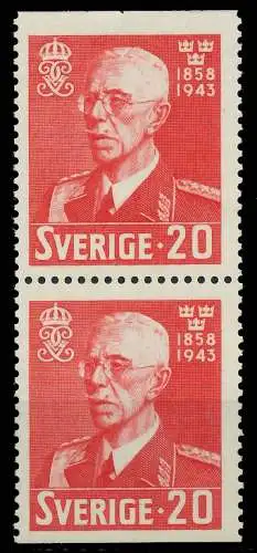 SCHWEDEN 1943 Nr 297Do Du postfrisch SENKR PAAR 57CC3A