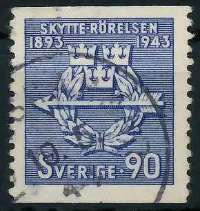 SCHWEDEN 1943 Nr 301A gestempelt 57CCB2