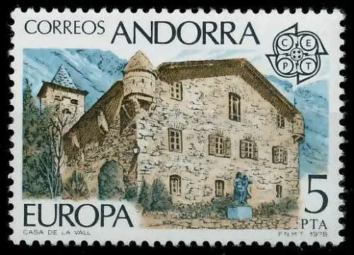 ANDORRA SPANISCHE POST 1970-1979 Nr 115 postfrisch 5855A6