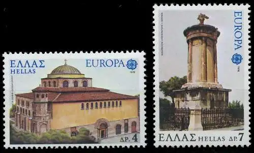 GRIECHENLAND 1978 Nr 1314-1315 postfrisch 58562A