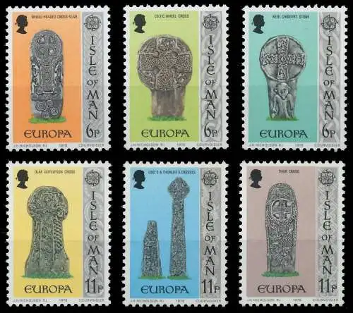ISLE OF MAN 1978 Nr 122-127 postfrisch 58CDCE