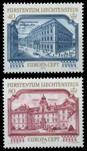 LIECHTENSTEIN 1978 Nr 692-693 postfrisch S1A7AD6