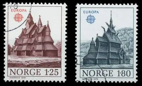 NORWEGEN 1978 Nr 769-770 gestempelt 58CE7E