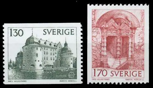 SCHWEDEN 1978 Nr 1014-1015 postfrisch S1B2A52