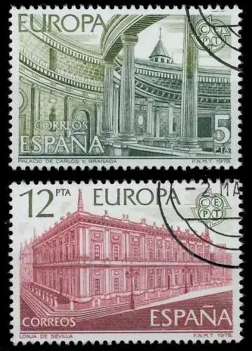 SPANIEN 1978 Nr 2366-2367 gestempelt 58CF32