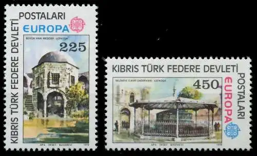 TÜRKISCH-ZYPERN 1978 Nr 55-56 postfrisch S1B2ACA