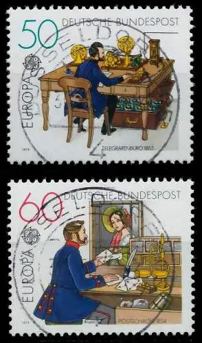 BRD BUND 1979 Nr 1011-1012 zentrisch gestempelt 58D01E
