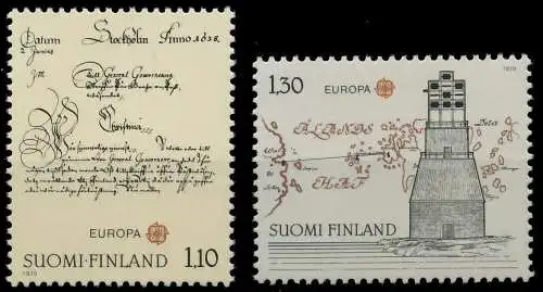 FINNLAND 1979 Nr 842-843 postfrisch S1B2BA6