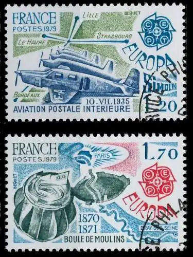 FRANKREICH 1979 Nr 2148-2149 gestempelt 58D06A