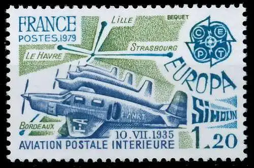 FRANKREICH 1979 Nr 2148 postfrisch S1B2BF2