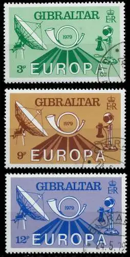 GIBRALTAR 1979 Nr 392-394 gestempelt 58D09A