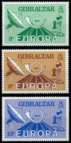 GIBRALTAR 1979 Nr 392-394 postfrisch S1B2C16