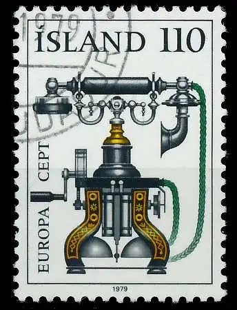 ISLAND 1979 Nr 539 gestempelt 58D1C2
