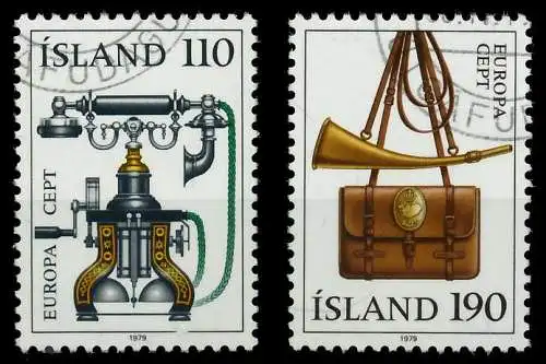 ISLAND 1979 Nr 539-540 gestempelt 58D1C6