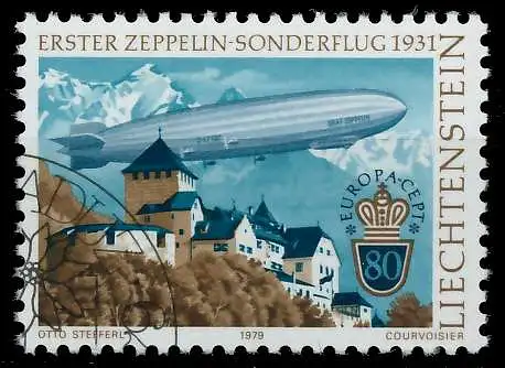 LIECHTENSTEIN 1979 Nr 724 gestempelt 58D356