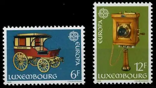 LUXEMBURG 1979 Nr 987-988 postfrisch S1B2E9E