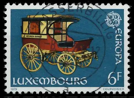 LUXEMBURG 1979 Nr 987 zentrisch gestempelt 58D2DA