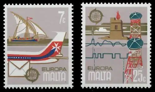 MALTA 1979 Nr 594-595 postfrisch S1B2EEE