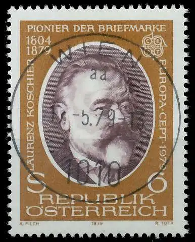 ÖSTERREICH 1979 Nr 1608 zentrisch gestempelt 58D402