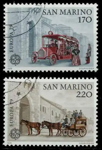 SAN MARINO 1979 Nr 1172-1173 gestempelt 58D456