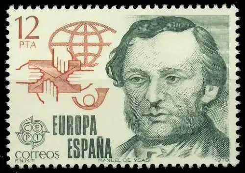 SPANIEN 1979 Nr 2413 postfrisch S1B307E