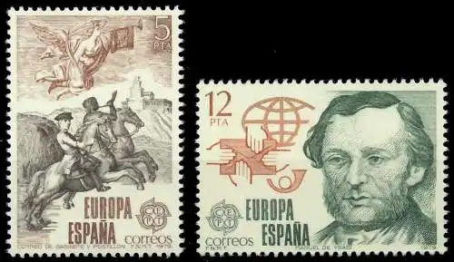SPANIEN 1979 Nr 2412-2413 postfrisch S1B3062