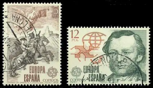 SPANIEN 1979 Nr 2412-2413 gestempelt 58D512