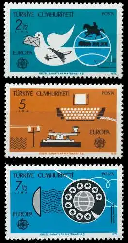 TÜRKEI 1979 Nr 2477-2479 postfrisch S1B30AE