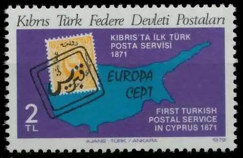 TÜRKISCH-ZYPERN 1979 Nr 71 postfrisch S1B3126