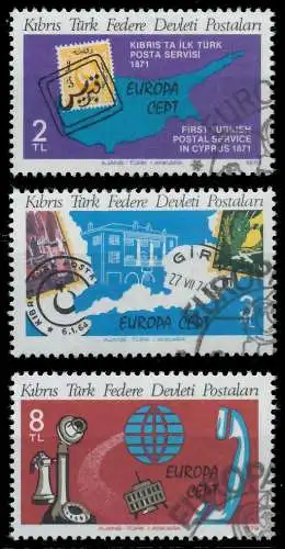 TÜRKISCH-ZYPERN 1979 Nr 71-73 gestempelt 592536