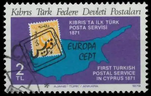 TÜRKISCH-ZYPERN 1979 Nr 71 gestempelt 59252A