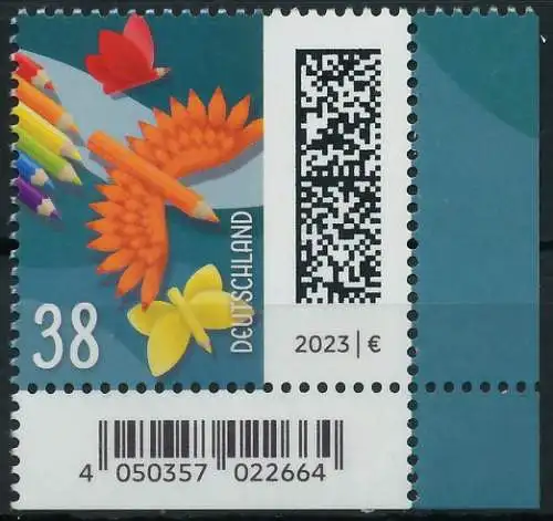 BRD BUND DS WELT DER BRIEFE Nr 3734 postfrisch ECKE-URE S1B9C4E