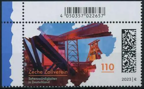 BRD BUND 2023 Nr 3739 postfrisch ECKE-OLI S1B9CDA