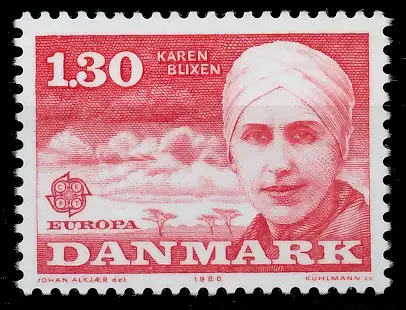 DÄNEMARK 1980 Nr 699 postfrisch 592A0E