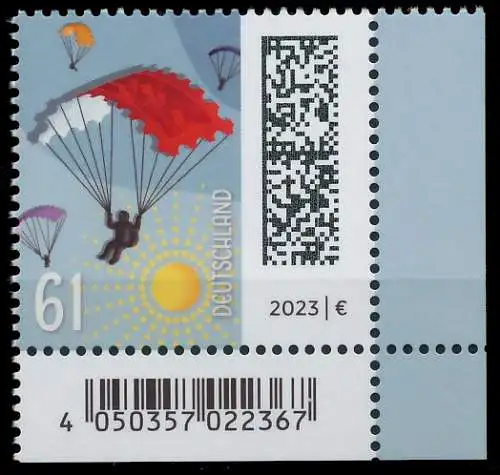 BRD BUND DS WELT DER BRIEFE Nr 3736 postfrisch ECKE-URE 599C2E