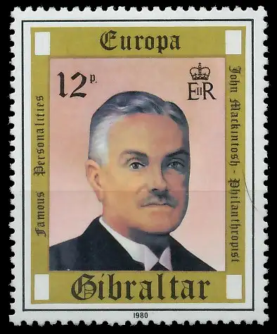 GIBRALTAR 1980 Nr 406 postfrisch 599D8E