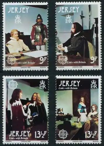 JERSEY 1980 Nr 219-222 postfrisch 599E8E